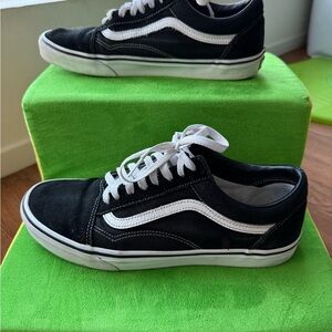 Vans Black and White Sneakers